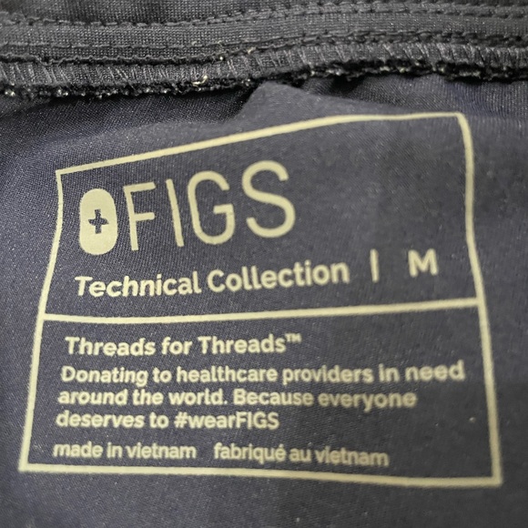 Navy Blue Figs Set Size Medium - Picture 5 of 6